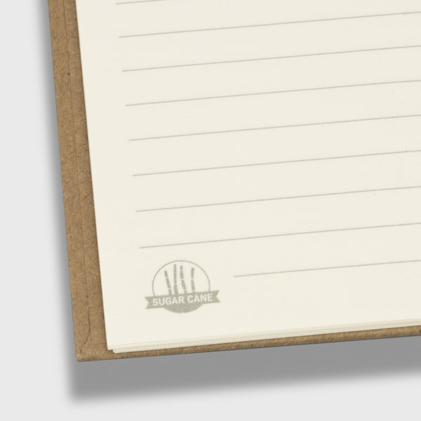Cane Sugarcane Paper Spiral Notebook (Natural)