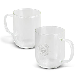 Agogo Florence Glass Mug (Clear)