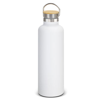 Agogo Nomad Deco Vacuum Bottle - 1L (White)