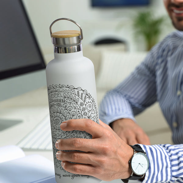 Fjord Deco Vacuum Bottle - 1L (Black)