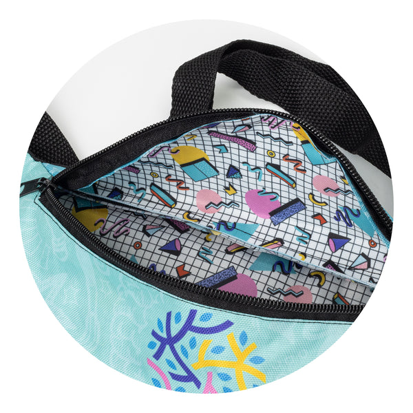 Strike Belt Bag - Full Colour (White)