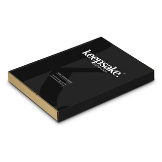 Keepsake Pebble Serving Board (Natural) — Gift Box