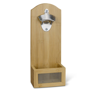 NATURA Bamboo Wall Mounted Bottle Opener (Natural)