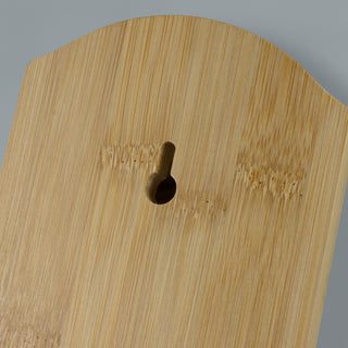 NATURA Bamboo Wall Mounted Bottle Opener (Natural) — Detail