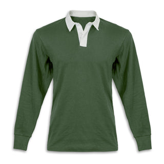 Printwear Rugby Unisex Jersey (Bottle Green)