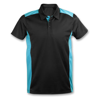 Printwear Apex Mens Polo (Cyan)