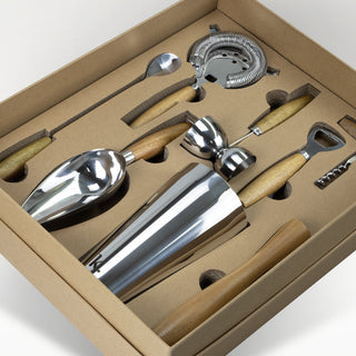 Keepsake Alchemy Cocktail Set (Natural/Silver) — Detail
