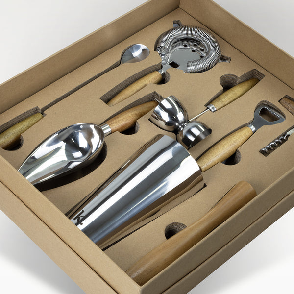 Keepsake Alchemy Cocktail Set (Natural/Silver)