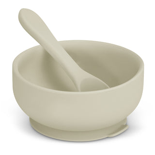 Basin Kids Suction Bowl Set (Yellow) — Ecru