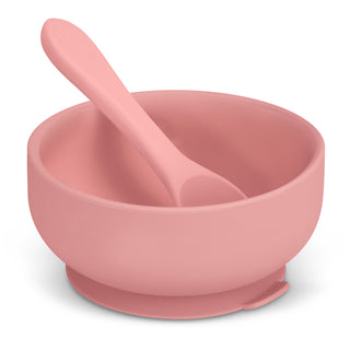 Agogo Kids Suction Bowl Set (Peach)