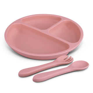 Agogo Kids Plate Set (Peach)