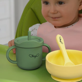Basin Kids Sipper Cup (Pale Blue) — Feature