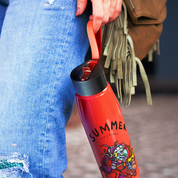 Delano Aluminium Bottle (Matte Black)