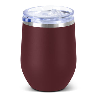 Agogo Cordia Ceramic Vacuum Cup (Burgundy)