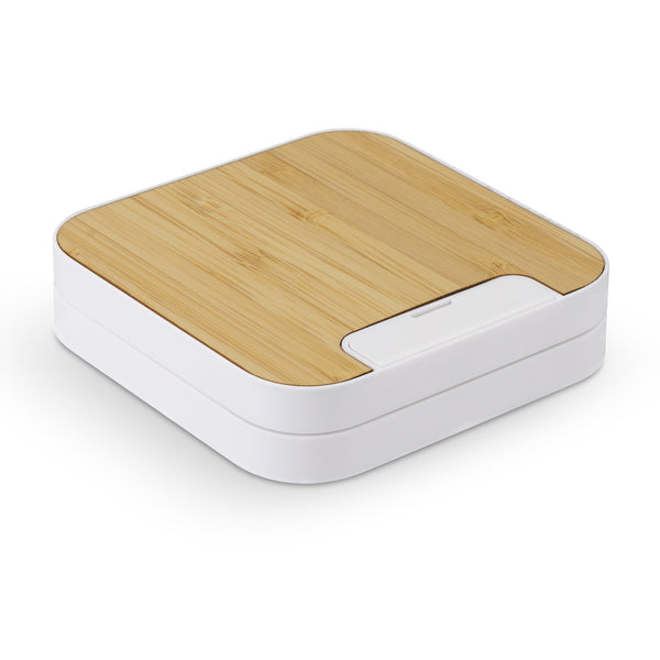Pulse Wireless Fast Charging Stand (Natural/White)