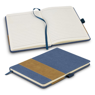 Agogo Denim Notebook (Dark Blue)