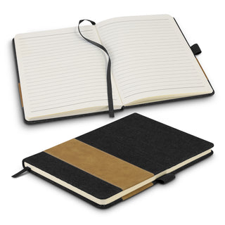 Agogo Denim Notebook (Black)