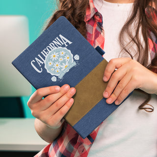 Weft Denim Notebook (Light Blue) — Feature