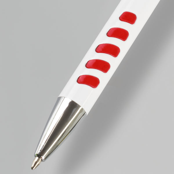 Onyx Grip Pen - White Barrel (White/Black)