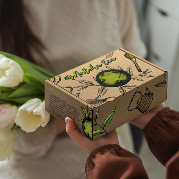 Vault Die Cut Box with Locking Lid - 175x130x65mm (White/Natural)
