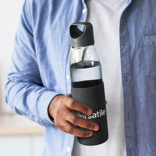 Ridgeline Glass Bottle (Charcoal) — Feature