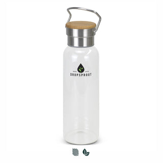 Tasman Glass Bottle (Black) — Impact Aware