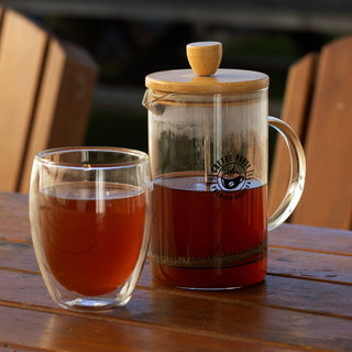 NATURA Azzurra Coffee Plunger (Natural/Clear) — Feature