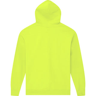 Gildan Dryblend 12500 Safety Green - Back View | color:Safety Green|view:back