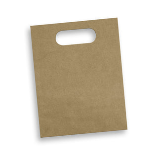 Agogo Medium Die Cut Paper Bag Portrait (Natural)