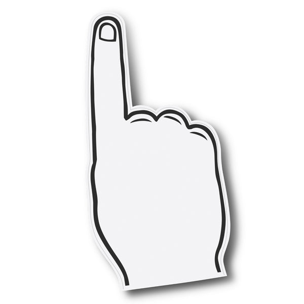 Rally Foam Supporters Hand (White)