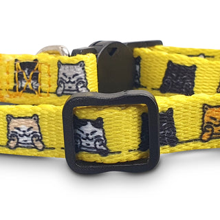 Prowl Cat Collar (White) — Detail