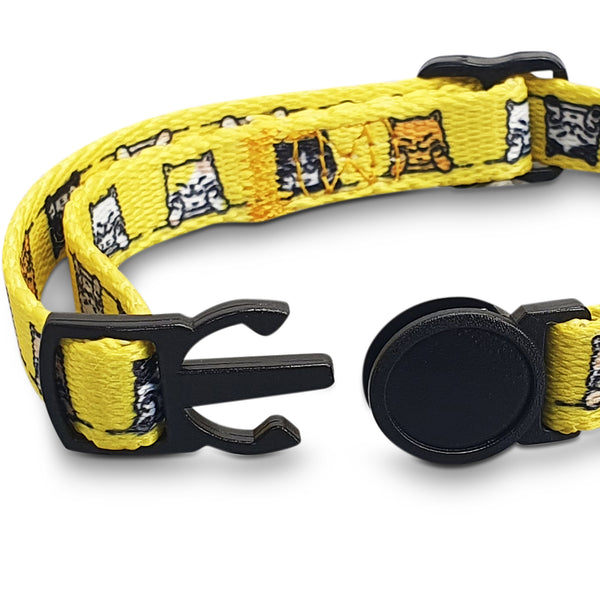 Prowl Cat Collar (White)