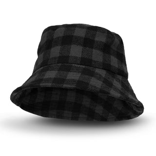 Printwear Fiordland Bucket Hat (Black/Grey)