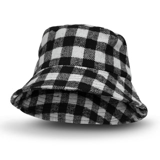 Printwear Fiordland Bucket Hat (Black/White)