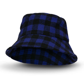 Printwear Fiordland Bucket Hat (Black/Royal Blue)