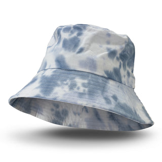 Printwear Juniper Tie Dye Bucket Hat (Petrol Blue)