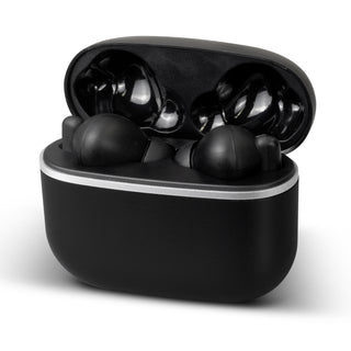 Swiss Peak TWS Earbuds 2.0 (Black) — Case