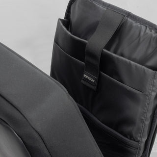 Fortress Anti-theft Backpack Briefcase (Black) — Detail