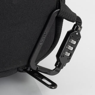 Fortress Anti-theft Backpack Briefcase (Black) — Detail