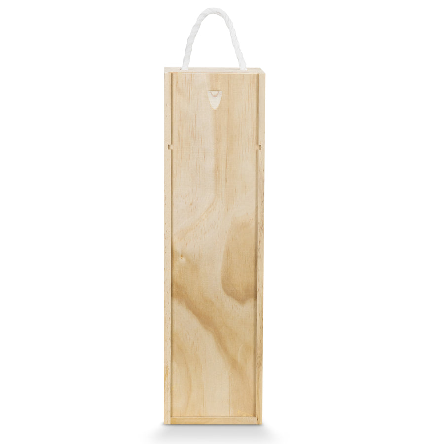 Flax Wine Gift Box - Single (Natural)