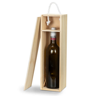 Flax Wine Gift Box - Single (Natural) — Feature