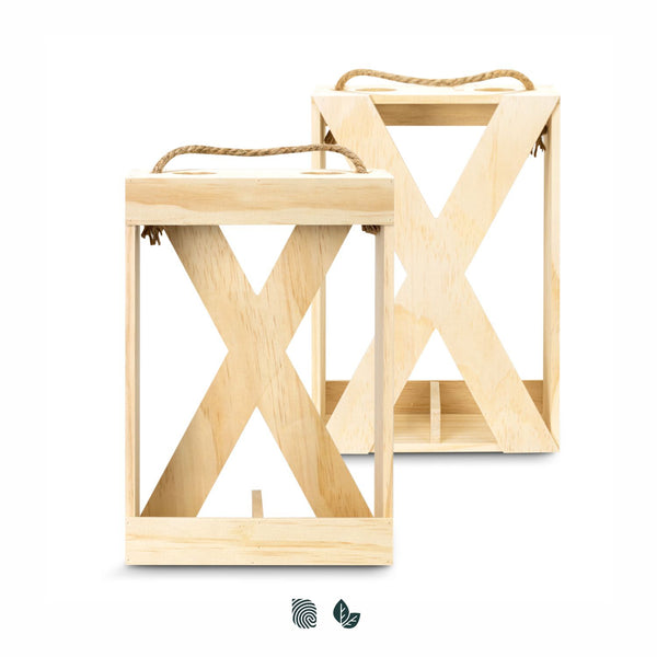 Hearth Wine Crate - Double (Natural)