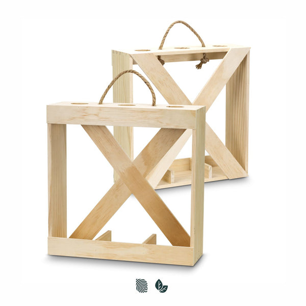 Hearth Wine Crate - Triple (Natural)