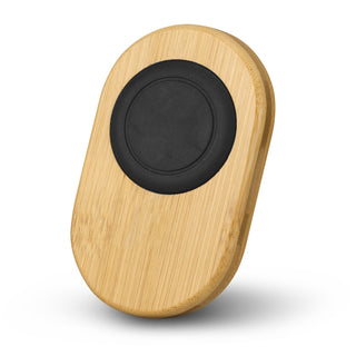 Agogo Bamboo Car Phone Holder (Black/Natural)