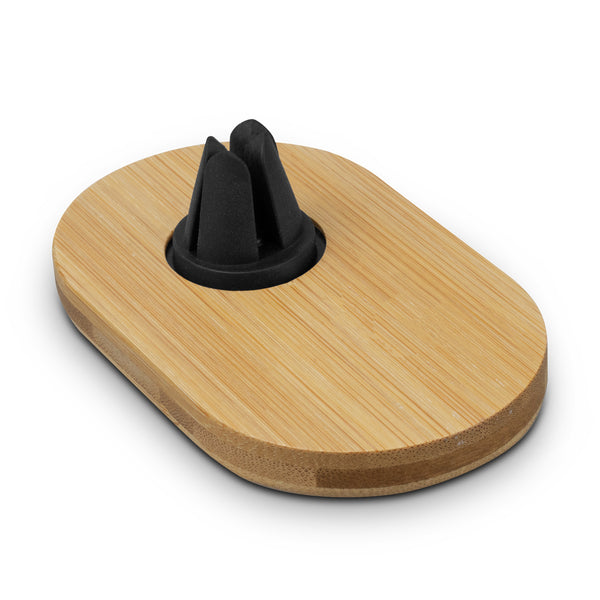 Vector Bamboo Car Phone Holder (Black/Natural)