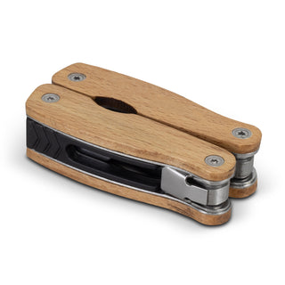 Obsidian Wooden Multi-Tool (Natural) — Compact