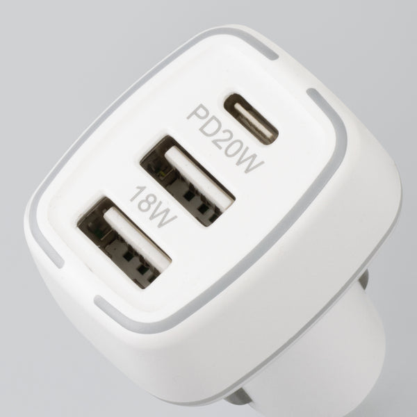Quartz Car Charger (White)