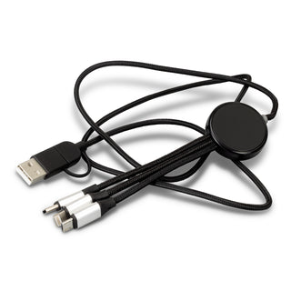 Agogo Lumos Braided Charging Cable (Black)