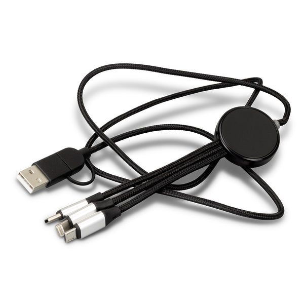 Pulse Braided Charging Cable (Black)