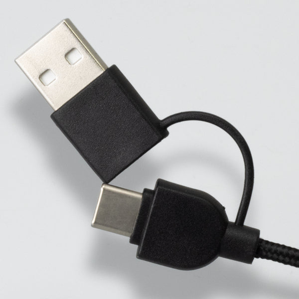 Pulse Braided Charging Cable (Black)